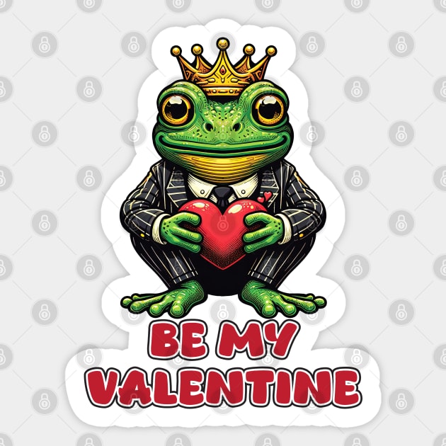 Frog Prince 90 Sticker by Houerd